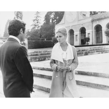 LE TEMPS DES AMANTS Photo de presse PFL-26 - 20x25 cm. - 1968 - Marcello Mastroianni, Faye Dunaway, Vittorio De Sica