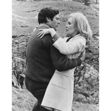 LE TEMPS DES AMANTS Photo de presse PFL-41 - 20x25 cm. - 1968 - Marcello Mastroianni, Faye Dunaway, Vittorio De Sica