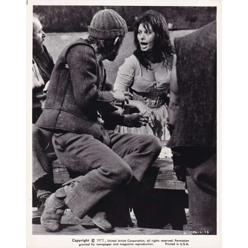 L'HOMME DE LA MANCHE Photo de presse ML-L-3B - 20x25 cm. - 1972 - Peter O'Toole, Sophia Loren, Arthur Hiller