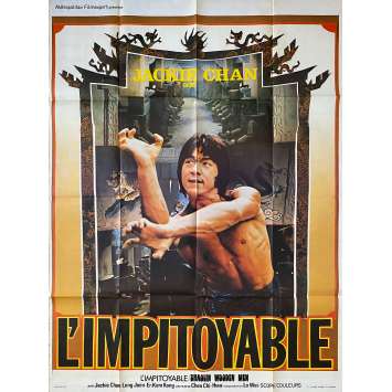 L'IMPITOYABLE Affiche de film- 120x160 cm. - 1976 - Jackie Chan, Chi-Hwa Chen