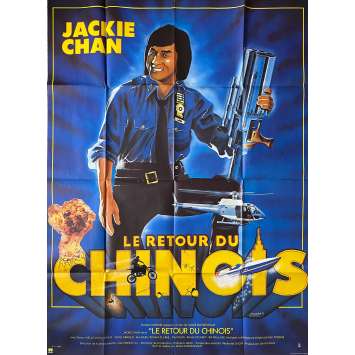 LE RETOUR DU CHINOIS Affiche de film- 120x160 cm. - 1985 - Jackie Chan, James Glickenhaus