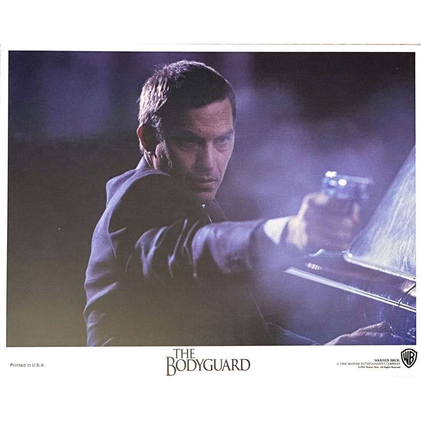 BODYGUARD Original Lobby Card N01 - 8x10 in. - 1992 - Mick Jackson, Kevin Costner, Whitney Houston
