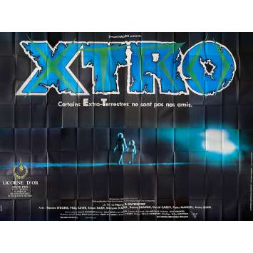 XTRO Affiche de film- 400x300 cm. - 1982 - Philip Sayer, Harry Bromley Davenport