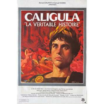 CALIGULA Original Movie Poster- 15x21 in. - 1979 - Tinto Brass, Malcom McDowell