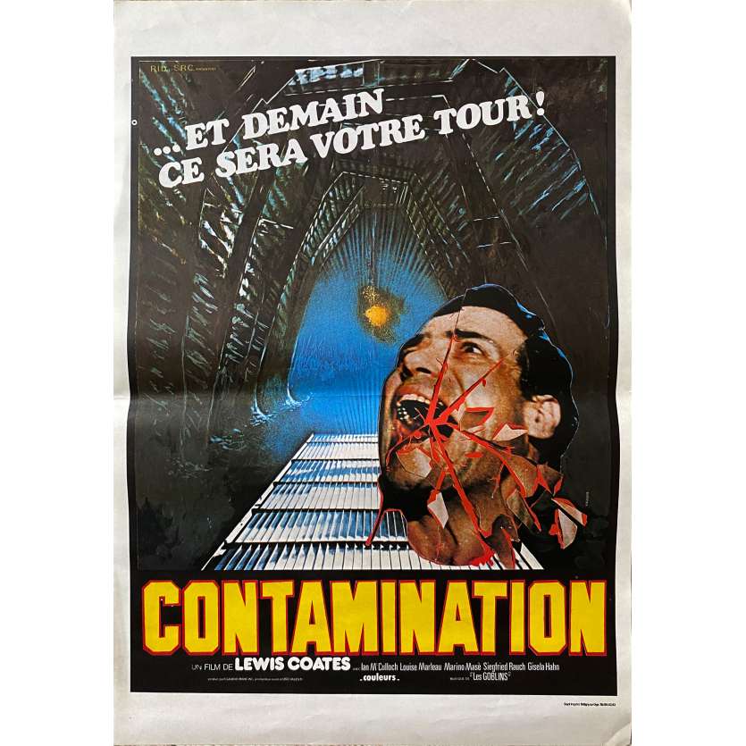 CONTAMINATION Affiche de film- 40x60 cm. - 1980 - Ian McCulloch, Luigi Cozzi