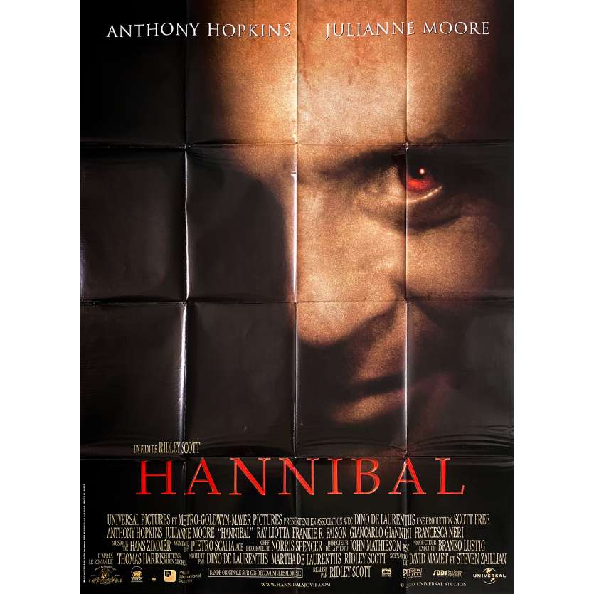 HANNIBAL Original Movie Poster- 47x63 in. - 2013 - Bryan Fuller, Mads Mikkelsen