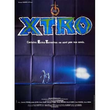 XTRO Original Movie Poster- 47x63 in. - 1982 - Harry Bromley Davenport, Philip Sayer