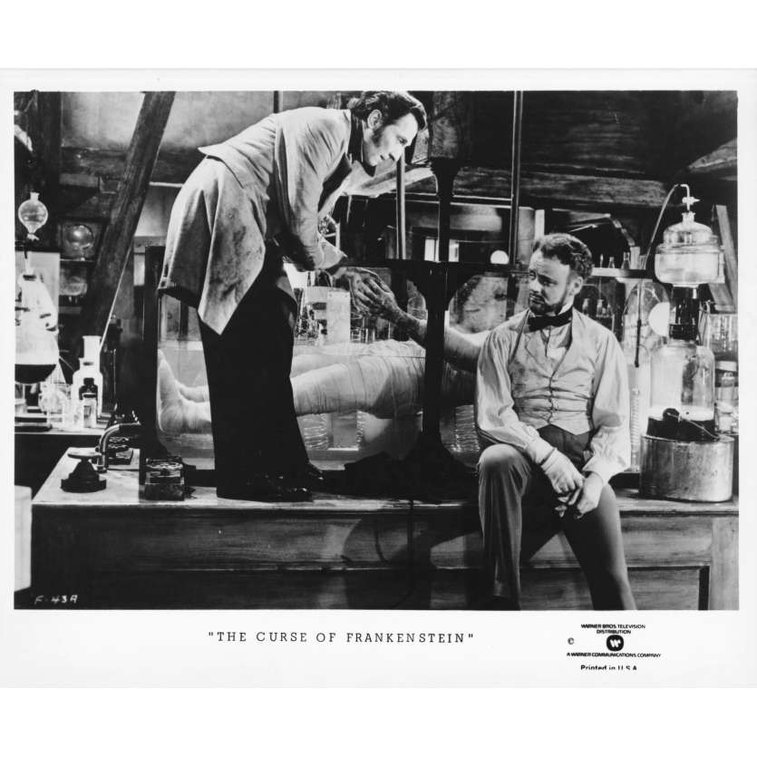 THE CURSE OF FRANKENSTEIN Original TV Still 43-A - 8x10 in. - R1970 - Terence Fisher, Peter Cushing