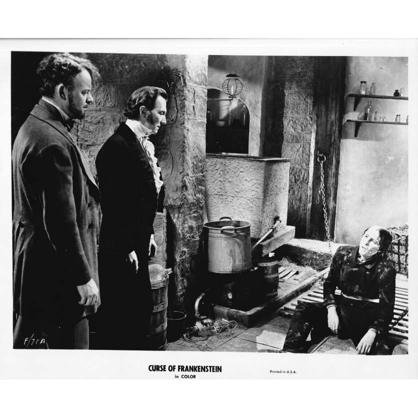 THE CURSE OF FRANKENSTEIN Original Movie Still 71-A - 8x10 in. - R1970 - Terence Fisher, Peter Cushing