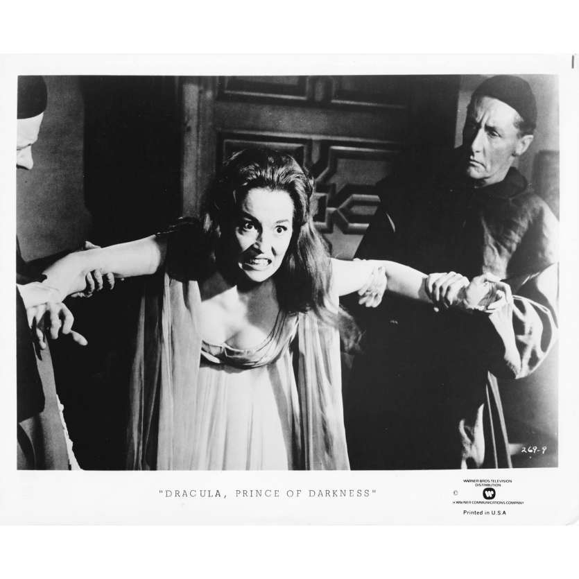 DRACULA PRINCE DES TENEBRES Photo de presse TV 269-9 - 20x25 cm. - R1970 - Christopher Lee, Terence Fisher