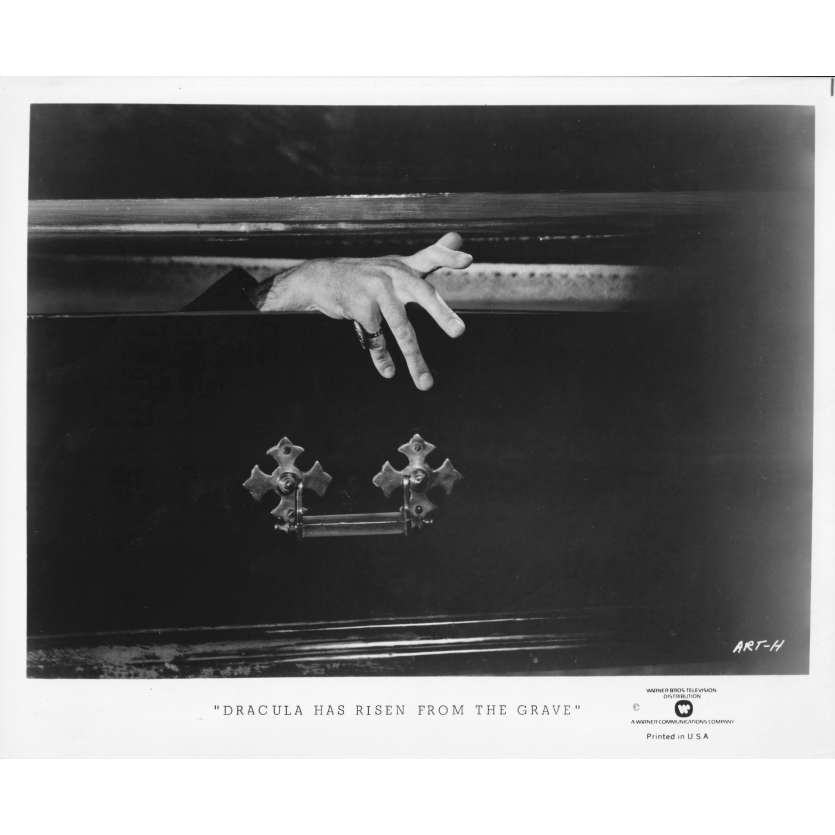DRACULA ET LES FEMMES Photo de presse TV ART-H - 20x25 cm. - R1980 - Christopher Lee, Freddie Francis