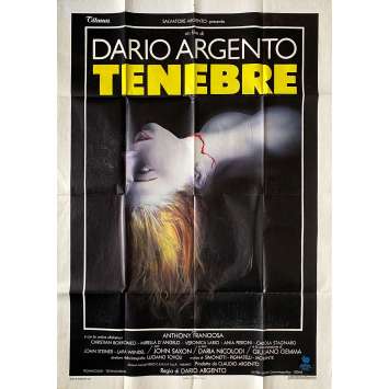 TENEBRES Affiche de film- 100x140 cm. - 1982 - John Saxon, Dario Argento TENEBRES Affiche de film- 100x140 cm. - 1982 - John Saxon, Dario Argento