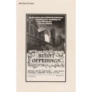 BURNT OFFERINGS pressbook US Horror Bette Davis
