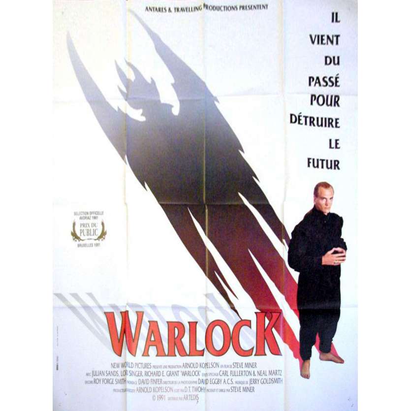 WARLOCK Affiche 120x160 '89 Steve Miner Horror Movie Poster