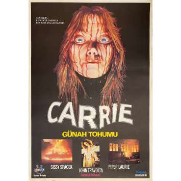CARRIE Turkish '81 Stephen King, Sissy Spacek, Brian de Palma Horror