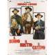 GOOD, THE BAD & THE UGLY Italian 2p R69 Clint Eastwood, Lee Van Cleef, cool Casaro art!