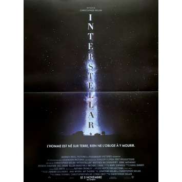 INTERSTELLAR French Advance Movie Poster15x21 - 2014 - Christopher Nolan, Matthew McConaughey