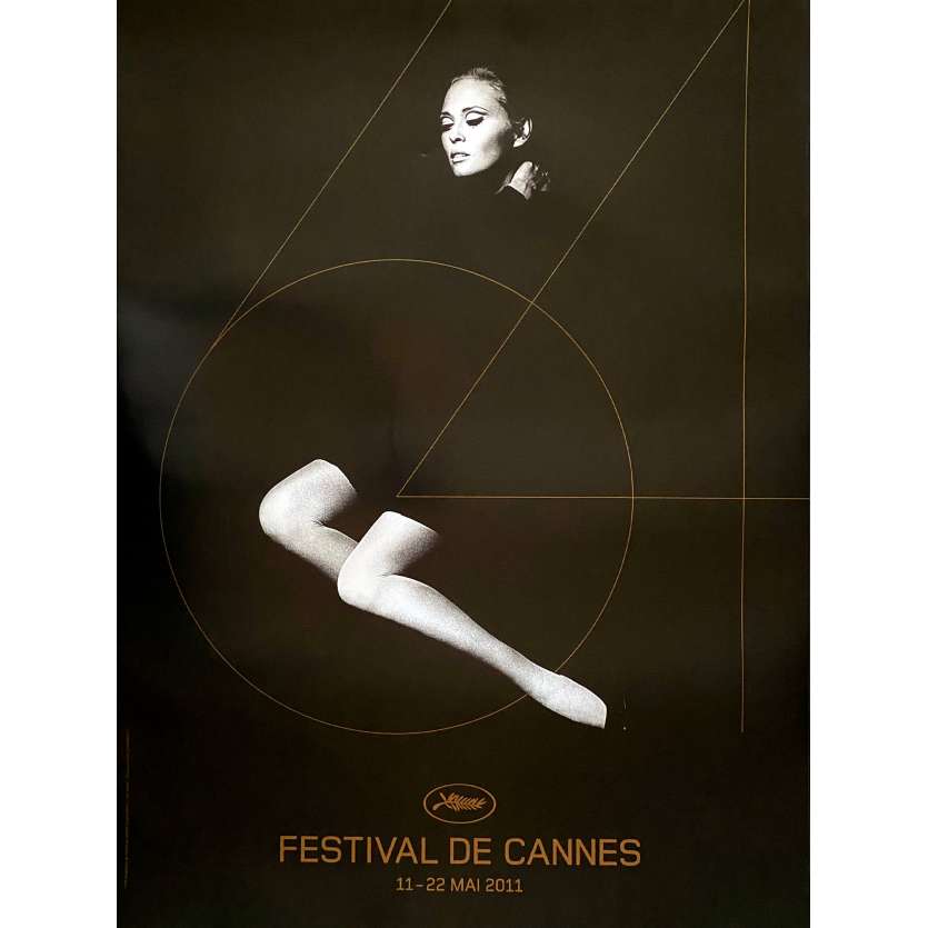 CANNES FESTIVAL 2011 Original Movie Poster- 23x32 in. - 2011 - Faye Dunaway, Faye Dunaway