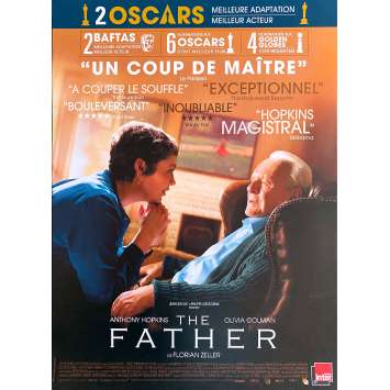 THE FATHER Original Movie Poster- 15x21 in. - 2020 - Florian Zeller, Anthony Hopkins, Olivia Colman