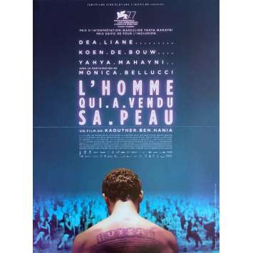 L'HOMME QUI A VENDU SA PEAU Affiche de film- 40x60 cm. - 2020 - Yahya Mahayni, Kaouther Ben Hania