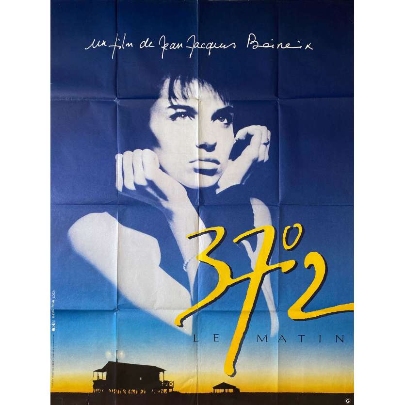 BETTY BLUE Original Movie Poster- 47x63 in. - 1986 - Jean-Jacques Beineix, Béatrice Dalle