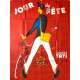 JOUR DE FETE Original Movie Poster- 47x63 in. - 1949 - Jacques Tati, Paul Frankeur