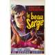 LE BEAU SERGE Original Movie Poster- 14x21 in. - 1958 - Claude Chabrol, Jean-Claude Brialy