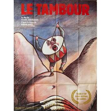 LE TAMBOUR Affiche de film- 120x160 cm. - 1979 - David Bennent, Volker Schlöndorff