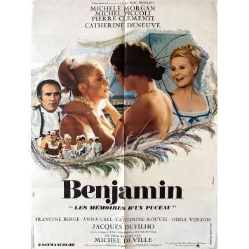 MY UNCLE BENJAMIN Original Movie Poster- 23x32 in. - 1969 - Edouard Molinaro, Jacques Brel