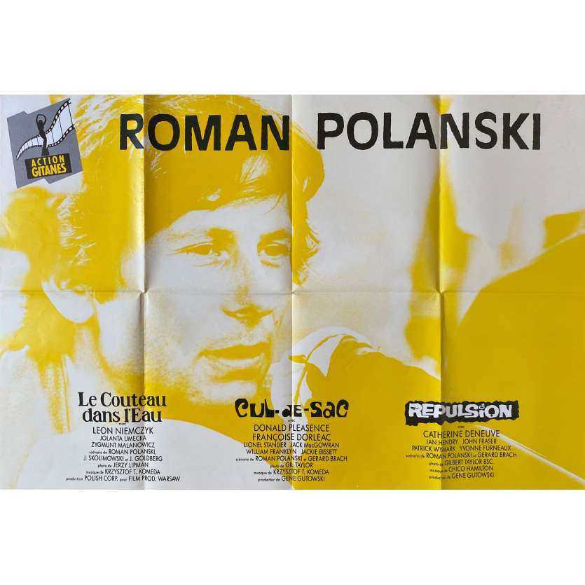 ROMAN POLANSKI Affiche de film- 80x120 cm. - 1970 - 0, 0