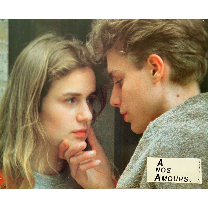 A NOS AMOURS Original Lobby Card N06 - 9x12 in. - 1983 - Maurice Pialat, Sandrine Bonnaire