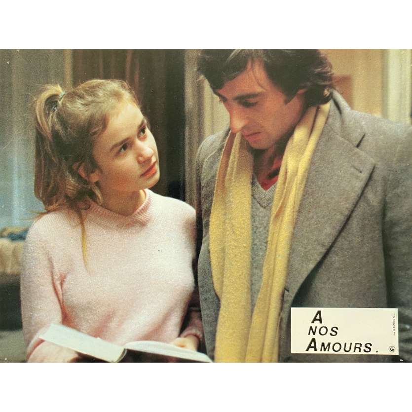 A NOS AMOURS Original Lobby Card N05 - 9x12 in. - 1983 - Maurice Pialat, Sandrine Bonnaire