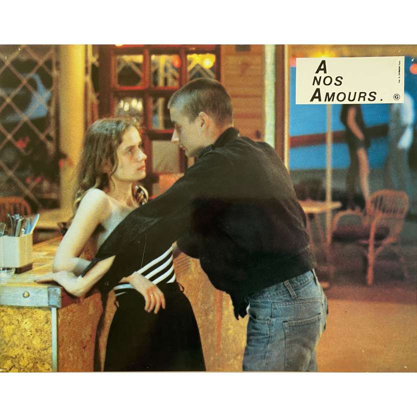 A NOS AMOURS Original Lobby Card N03 - 9x12 in. - 1983 - Maurice Pialat, Sandrine Bonnaire