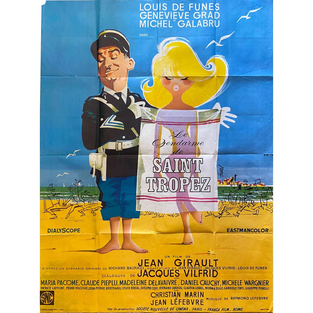 THE TROOPS OF SAINT TROPEZ Movie Poster