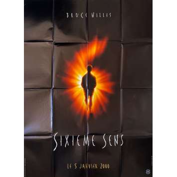LE SIXIEME SENSAffiche de film Prev. - 120x160 cm. - 1999 - Bruce Willis, M. Night Shyamalan