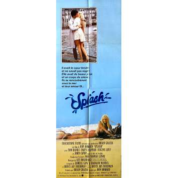 SPLASH Original Movie Poster- 23x63 in. - 1984 - Ron Howard, Daryl Hannah