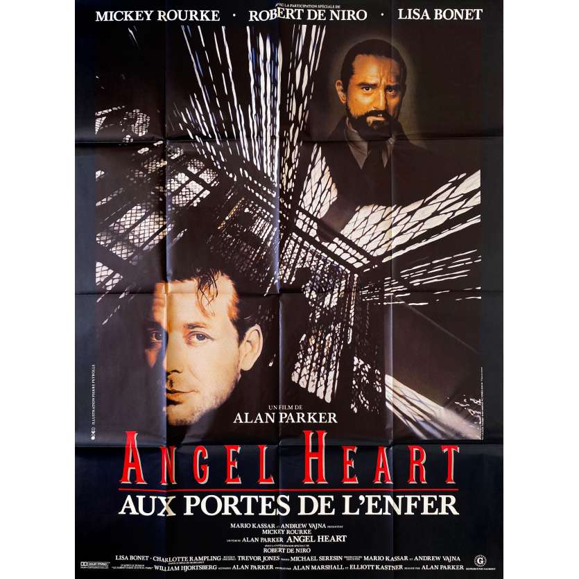 ANGEL HEART Affiche de film120x160 cm - 1987 - Robert de Niro, Alan Parker