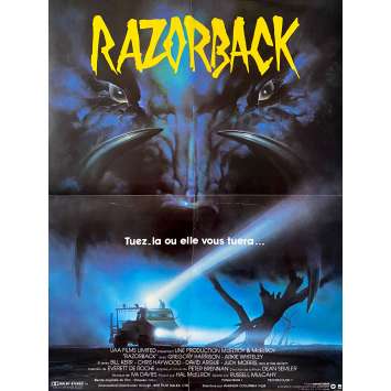 RAZORBACK Affiche de film - 40x60 cm - 1984 - Russel Mulcahy