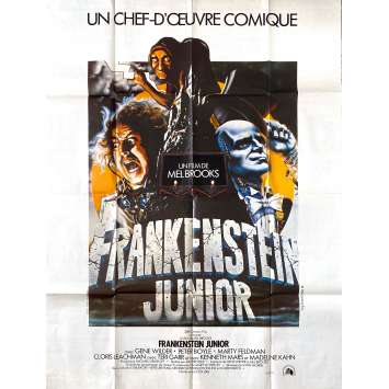 FRANKENSTEIN JUNIOR Affiche de film- 120x160 cm. - 1974 - Gene Wilder, Mel Brooks