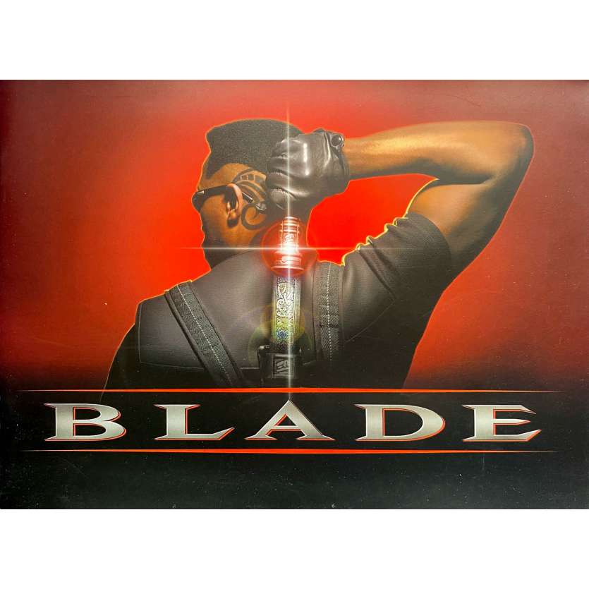 BLADE Dossier de presse- 15x15 cm. - 1998 - Wesley Snipes, Stephen Norrington