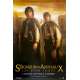 LORD OF THE RING - THE TWO TOWERS Original Vinyl Banner Frodo Style - 47x69 in. - 2002 - Peter Jackson, Viggo Mortensen