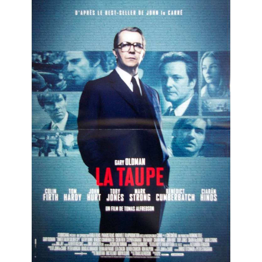 TINKER TAILOR TAILOR SPY French Movie Poster - 2011 - Gary Oldman