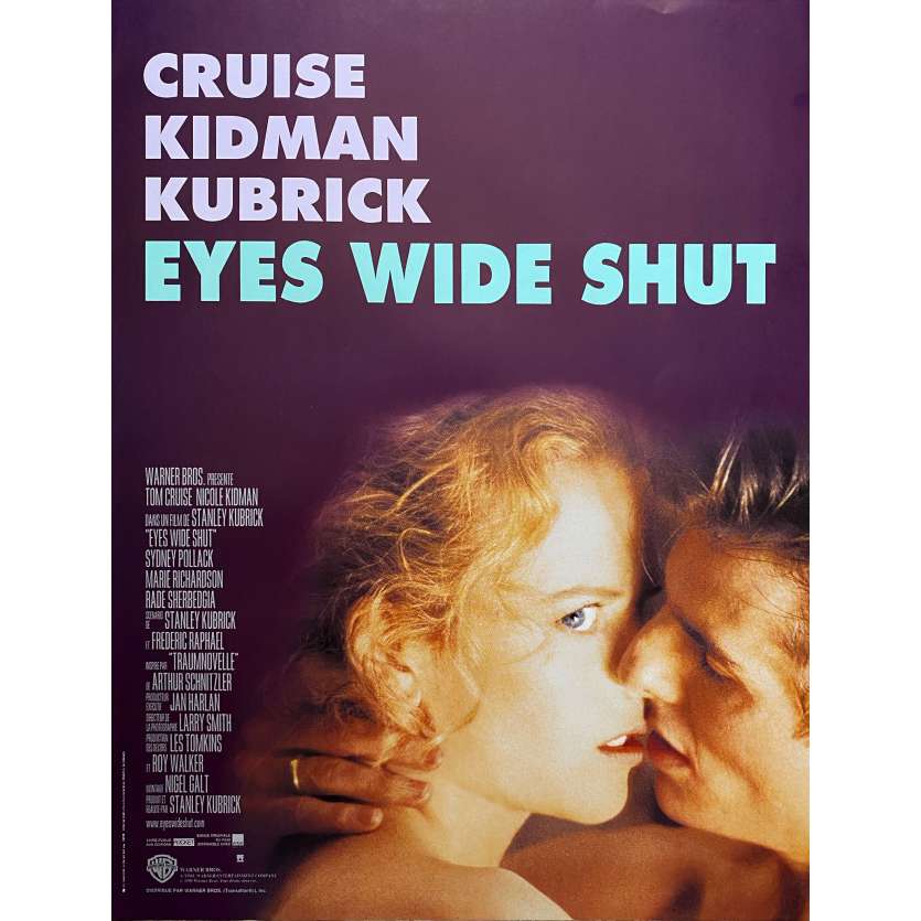 EYES WIDE SHUT Affiche de film40x60 - 1998 - Nicole Kidman, Stanley Kubrick