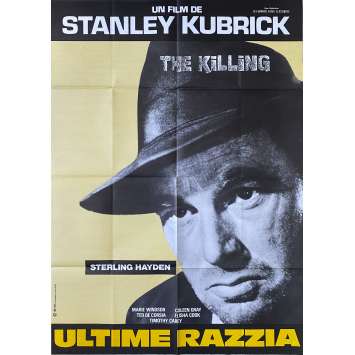 L'ULTIME RAZZIA Affiche de film- 80x120 cm. - R1980 - Sterling Hayden, Stanley Kubrick