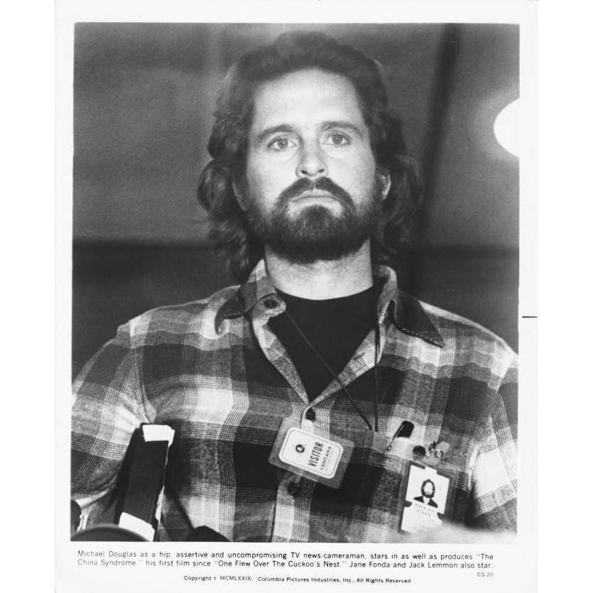 LE SYNDROME CHINOIS Photo de presse CS-20 - 20x25 cm. - 1979 - Jane Fonda, James Bridges
