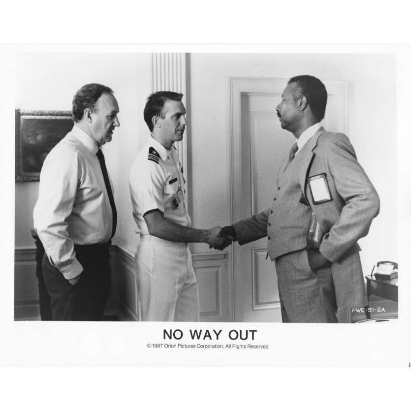 NO WAY OUT Original Movie Still 51-2A - 8x10 in. - 1987 - Roger Donaldson, Kevin Costner