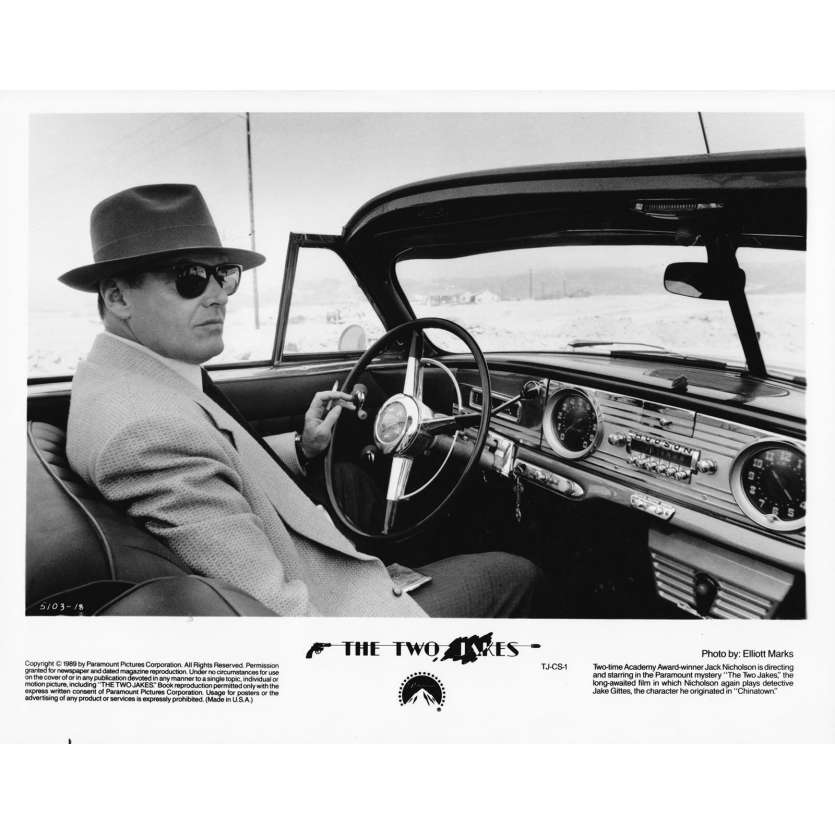 THE TWO JAKES Original Movie Still TJ-CS-1 - 8x10 in. - 1990 - Jack Nicholson, Hervey Keitel