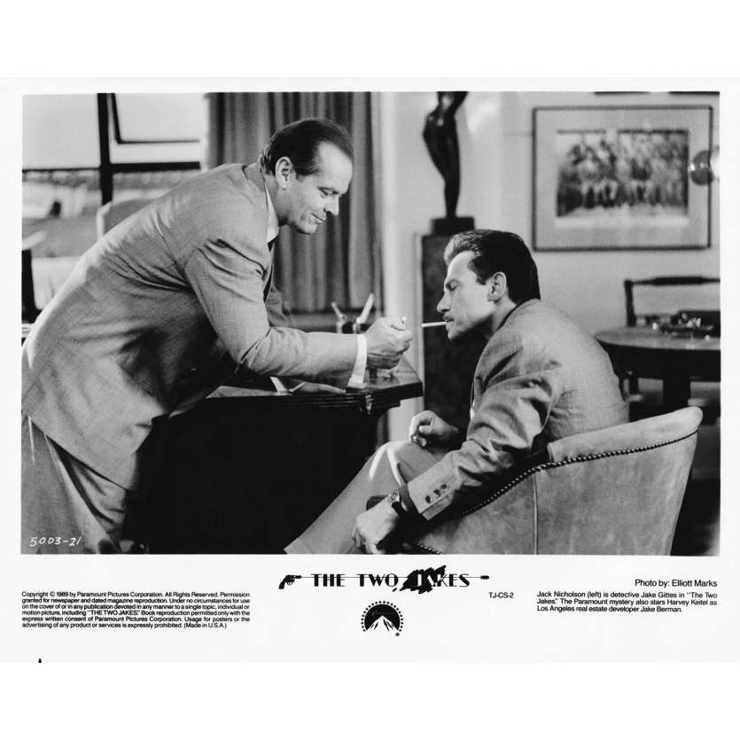 THE TWO JAKES Original Movie Still TJ-CS-2 - 8x10 in. - 1990 - Jack Nicholson, Hervey Keitel