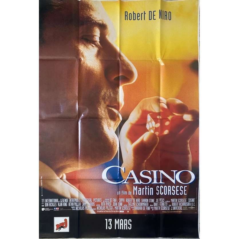 CASINO Affiche de film- 120x170 cm. - 1995 - Robert de Niro, Martin Scorsese