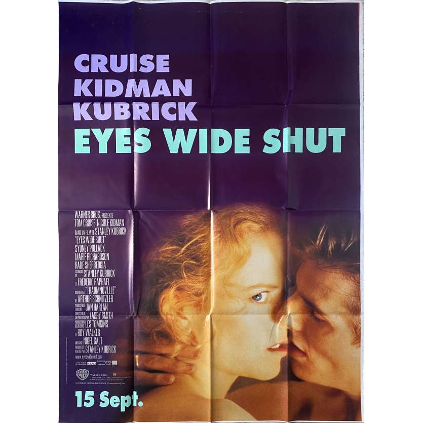 EYES WIDE SHUT Original Movie Poster- 47x69 in. - 1999 - Stanley Kubrick, Tom Cruise, Nicole Kidman